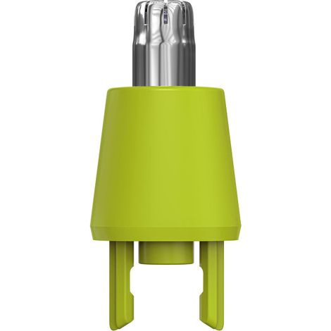 Ersatzklinge für Philips Nasenhaartrimmer, kompatibel mit QP210-6523 (goldene Serie mit grünen Ecken)