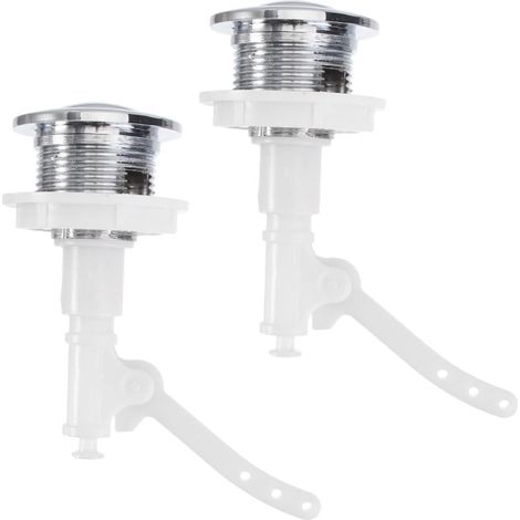 2pièces Bouton Poussoir Wc Tige Bouton (1/5)
