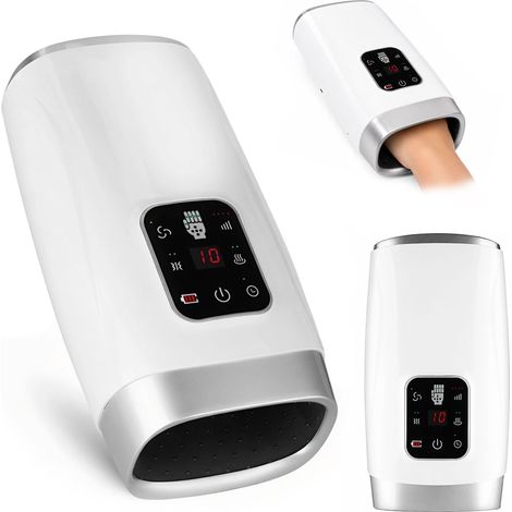 Cordless Hand Massager, 4 Modes, Heating & Vibration (1/5)