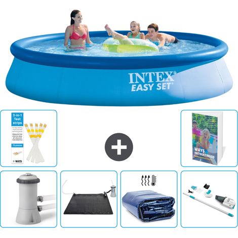 Easy Set Pool Rund - 396x84 cm - 7-teilig  S252 (1/5)