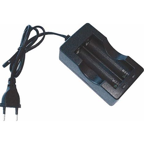Cargador Para 2 Baterias 18650 3,7 V
