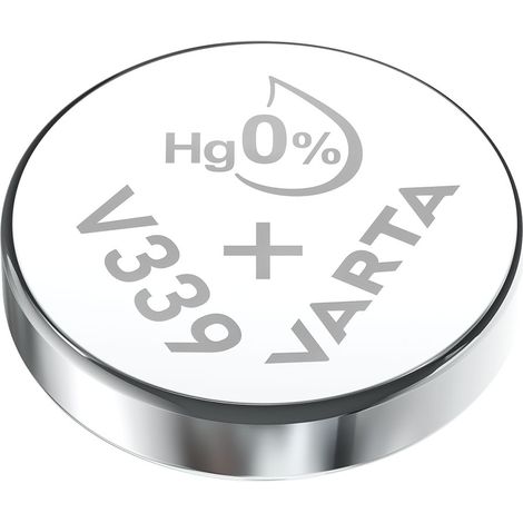 Pila de botón sr614sw - v339 Varta 12 mah blíster 1 unid ø6.8x1.45mm
