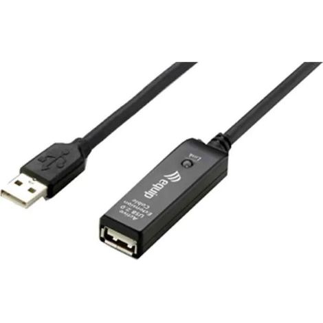equip 133311 Câble USB 2.0 Noir 15 mètres
