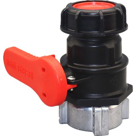 Tankventil – Mutter S75x6 und Auslass S60x6 – Schütz-kompatibel (1/4)