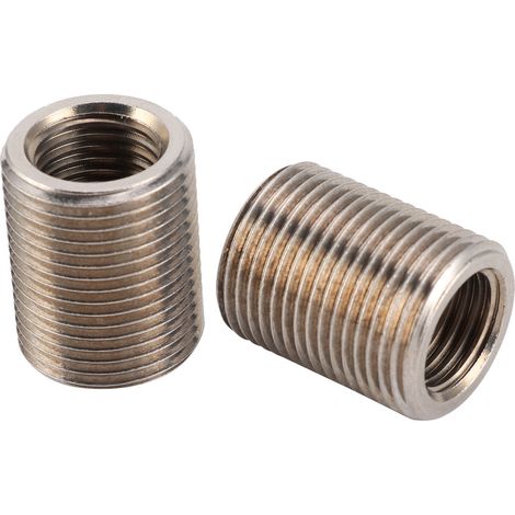 10 Stück Feingewinde, Innengewinde M141,5, Außengewinde M201,5, Länge 25 mm. (1/5)