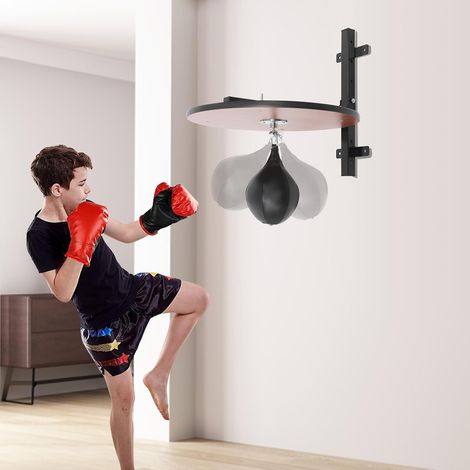 Équipement d'entraînement de boxe, plate - forme de sac de vitesse de 60x60 cm, équipement d'entraînement de boxe lourd pour les amateurs de boxe, les adultes (1/5)