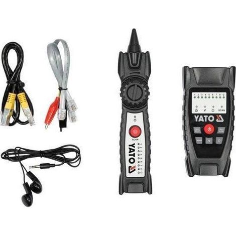 Yato YT-73137 Localizador de cables y probador de cables