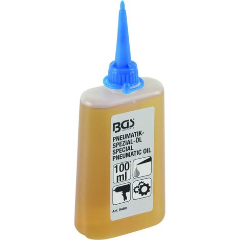 Burette Huile - 100 ML - Pour Outils Pneumatiques - Bouchon Hermétique - Lot De 1 (1/2)