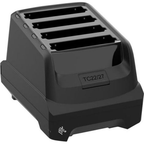 Zebra CRDCUP-TC2L4B-01 Kit de conversión de taza de repuesto para cargador de batería de 4 ranuras TC22/TC27