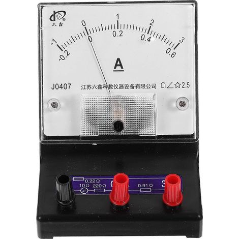 Ampèremètre de physique (1 pièce) - Appareil de mesure de courant - Style aléatoire-13.3X9.8cm-Red (1/4)