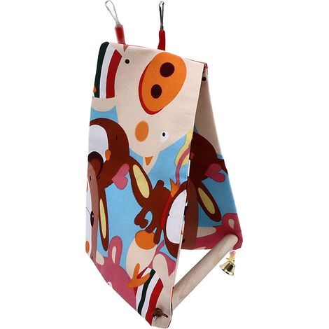 Lit pliable pour oiseaux en forme de tente, léger, portable, de haute qualité et facile à utiliser, lit pour perroquet (1/5)
