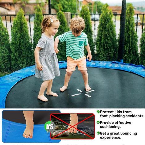 Coussin de protection pour trampoline, housse de ressort de rechange 1,8 m (6 pi), protection de bord (1/5)
