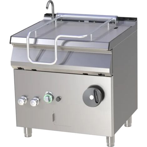 Sauteuse à bascule à gaz RM - BR 780 G/N - RM Gastro