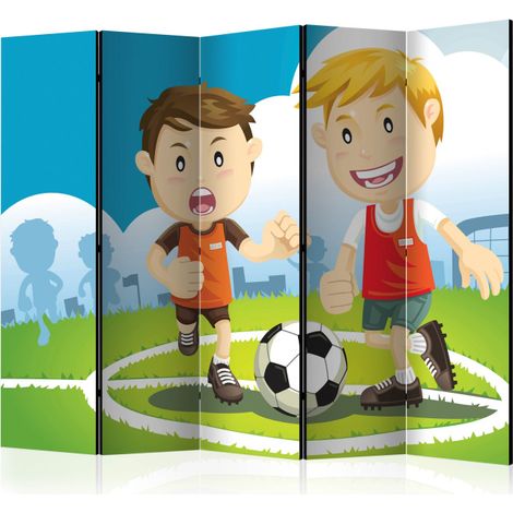 Paravent 5 Volets "Sports Ground" 172x225cm (1/2)