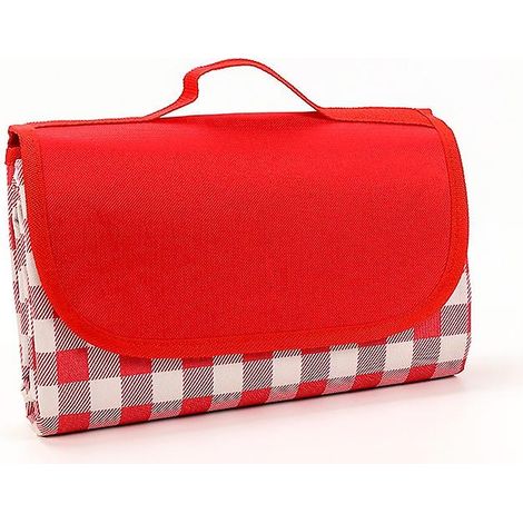 Tapis de camping rouge imperméable extra large - 150 x 80 cm (1/5)