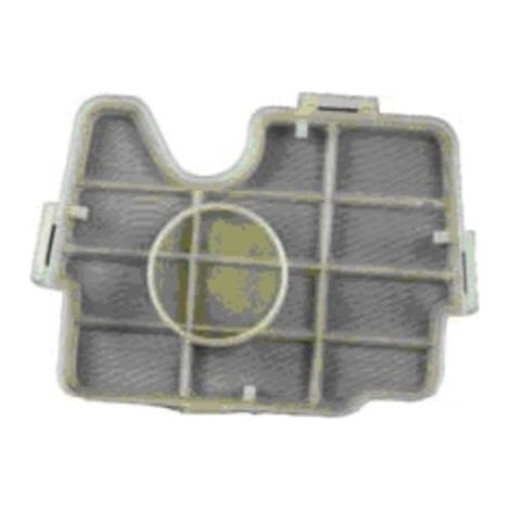 Filtro aria motore motosega 540 600 550 650 ALPINA GGP STIGA 3781350 310522