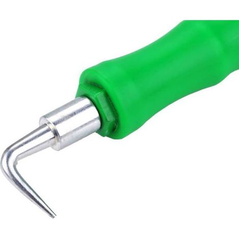 2Pcs Fil Twister Crochet pour Barres d'Armature,Béton en Métal Torsions Clôture Cerclage Outils(Courbe et Droit) (1/5)