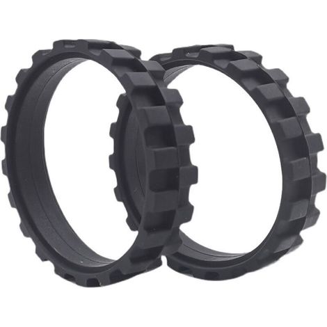 PNEUS Roues pour IROBOT ROOMBA séries 500, 600, 700, 800 et 900 (Pack 2 unités) Antidérapant, adhérence exceptionnelle et montage facile (1/5)