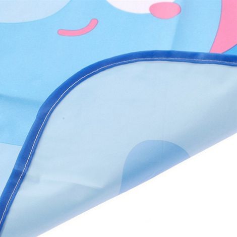 Kinderschürze zum Kochen, Malen und für Hausarbeiten, wasserdicht, ärmellos, blau. (1/5)