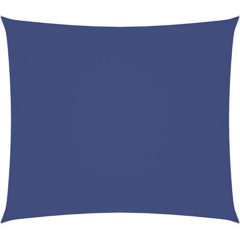 Maison Exclusive - Toldo de vela rectangular tela Oxford azul 2,5 (1/5)