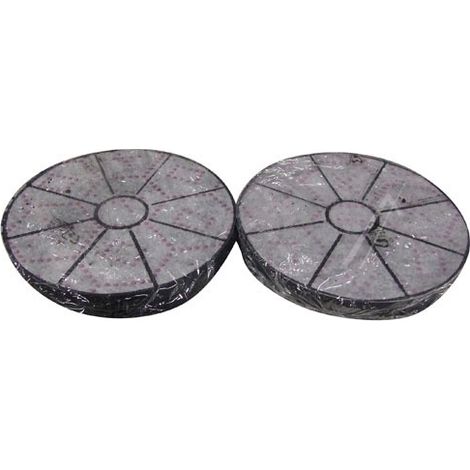 Lotto di 2 filtri a carbone 14 145 x 30 mm - Cappa aspirante - ROSIERES - 1132223662894872001
