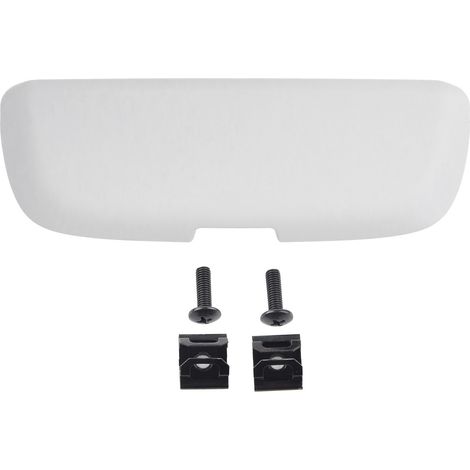 Ortviai Boîte de rangement pour lunettes de vue et solaires pour voiture – Gris clair, ABS + mousse, 225 x 75 x 40 mm (1/5)