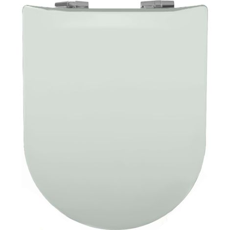 Abattant WC Wood Slim Égée céramique Brillante - descente assistée - déclipsable - Olfa