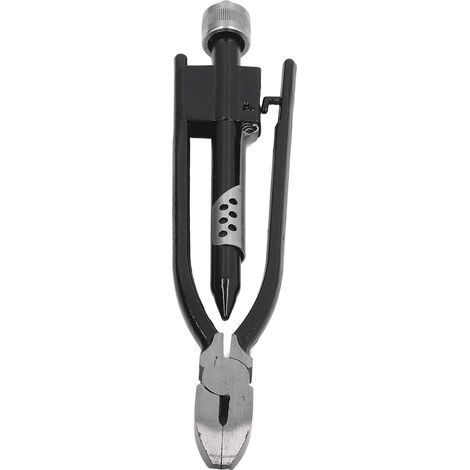 Pince à torsader fil de sécurité, verrouillage 1 voie, clamp de torsion, acier haute carbone, outil industriel manuel 27 cm. (1/5)