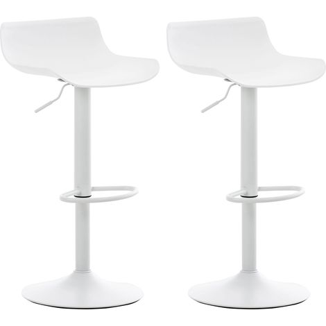 2er Set Barhocker Aveiro weiß (1/5)