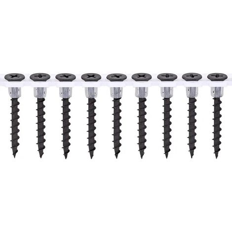 BDE 50 Vis pour plaque de plâtre Spax GIX-B 3.9X55 Acier phosphate - 10 pièces (1/2)