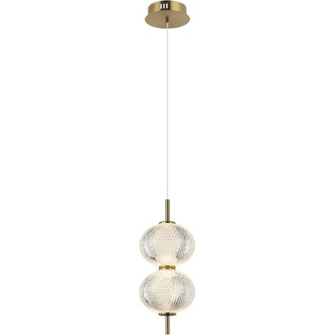 Lazie LED-Hängeleuchte Messing italux PND-29038-2-GD (1/2)