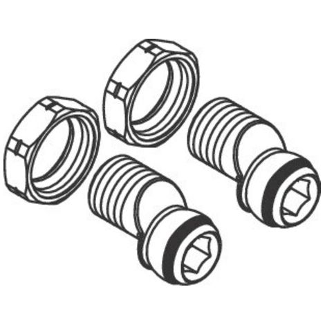hansgrohe Kugel-S-Anschluss Set Axor Duschkombi (1/2)