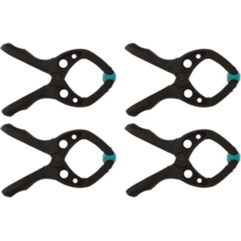 Wolfcraft - 4 microfix Federzwingen - 3432000