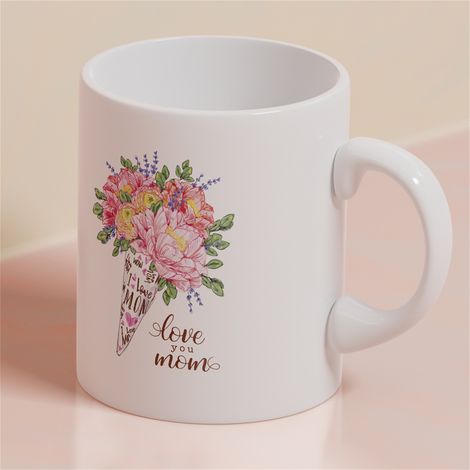Tasse À Café En Céramique Pour Maman Avec Motif Imprimé Haute Définition Cadeau Anniversaire Fête Des Mères 1 Pièce (1/2)
