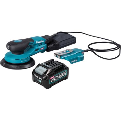 Makita BO 004 CGM1 Ponceuse excentrique sans fil 40 V max. 150 mm 3,0 mm course Brushless + 1x batterie 4,0 Ah - sans chargeur (1/5)