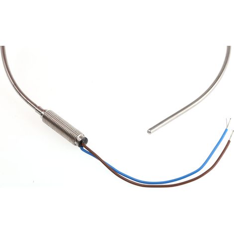 Thermocouple type K Ø 3mm, L 2m, +800°C max à Câble ( Prix pour 1 )