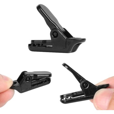 Lot de 10 pinces de fixation pour tentes de camping, clips en plastique, crochets et outils de serrage pour bâches et toiles. Accessoires pour tentes et tentes. (1/5)