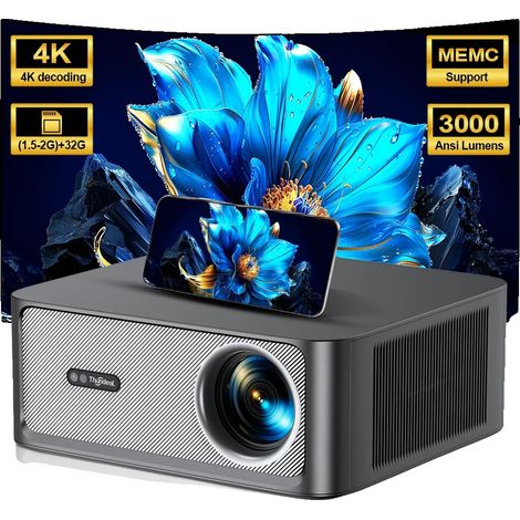 Projecteur, Résolution Full HD, Prend en charge le décodage 4K, Version Android (1/5)