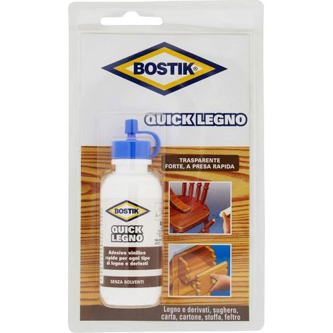 BOSTIK QUICK LEGNO - GR 75 - 4 pezzi