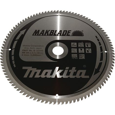 Makita B-32889 Lama Sega Circolare Makblade TCT 305 x 30 mm 100T Legno