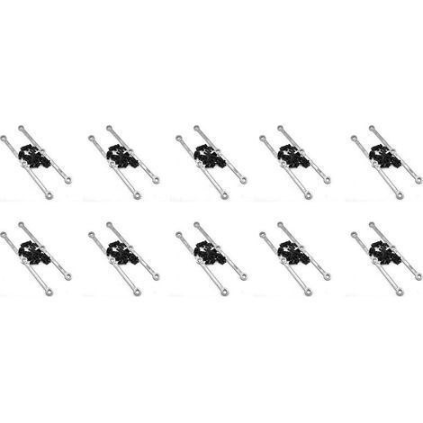 Convient pour 10 bielles de collecteur d'admission en aluminium 6420903237, convient aux moteurs 3.0L V6 OM642. (1/4)