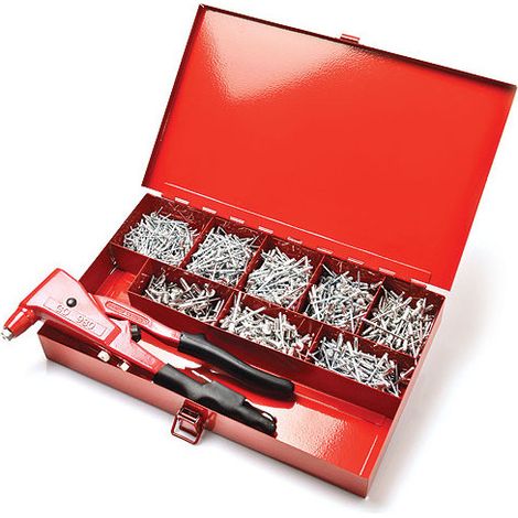 Assortiment de PINCE GO9800 + 1000 Rivet DEGO-1 pièce (1/3)