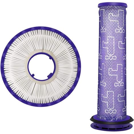 Pièces de Rechange sous Vide Post Filtre + Pré-filtres Ajustez pour Dyson DC41 DC65 DC66 Pièces de Remplacement de la tête du Moteur de l'animal Accessoires Accessoires d'aspirateur (1/5)
