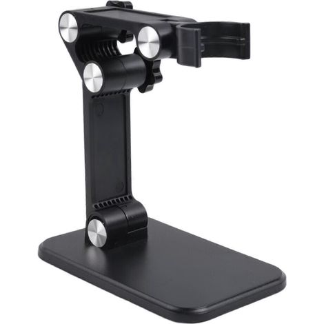 Support pour microscope pliable, angle réglable, compatible avec les microscopes numériques WiFi et les loupes électroniques à interface USB. (1/5)