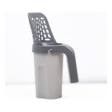 Pelle à litière pour chat Boîte à litière autonettoyante pour chat Pelle Kitty Outil de nettoyage des toilettes pour bac à litière Bacs à sable Pelle Sable Chats Fournitures Sans sac à caca (1/5)