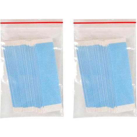 72 bandes adhésives double face étanches pour toupet et perruque à dentelle (1/5)
