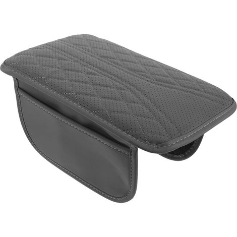 Coussin d'accoudoir de siège auto, cache-console centrale gris avec coussin de rangement (1/5)