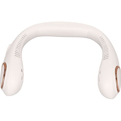 Ventilateur de cou portable et silencieux avec écran LED, 3 vitesses de ventilation, sans pales, idéal pour les sports de plein air. (1/5)