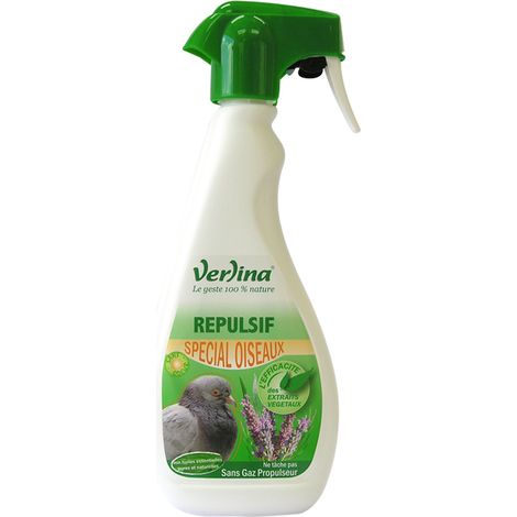 VERLINA Répulsifs oiseaux - 500 ml