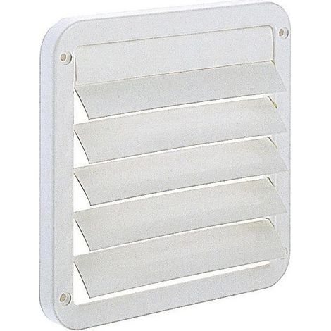 Atlantic – Accessoire extraction individuelle volet extérieur Ø100 – Protection anti-vent – Montage mur ou plafond – 123107 (1/2)